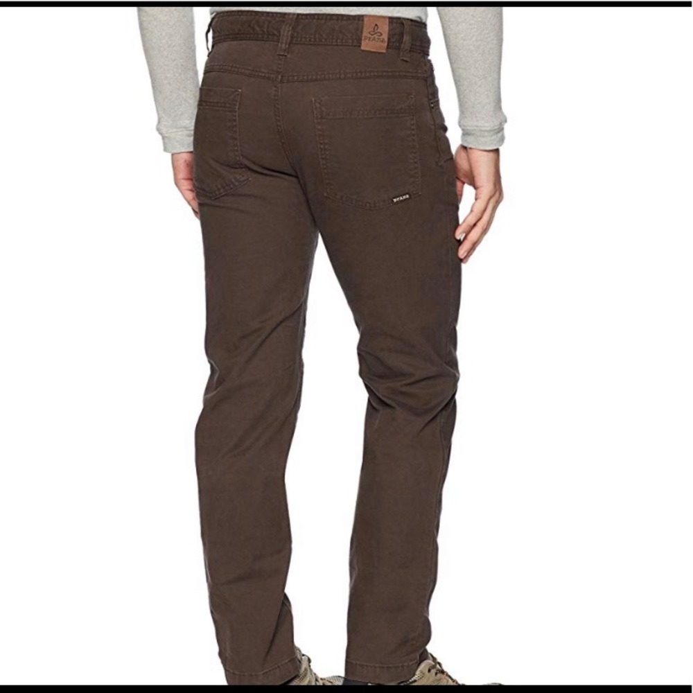 Prana Tucson Pant Slim Fit, Brown, 38W 32L